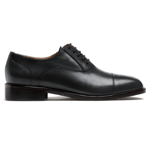 Black Cap Toe Oxford
