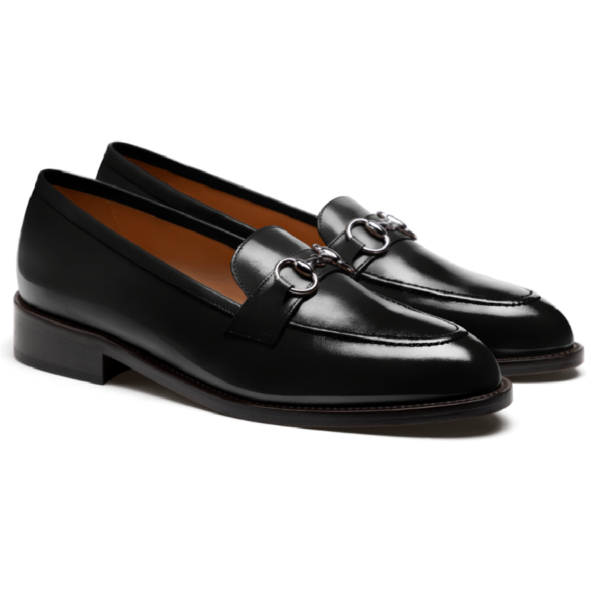 Black Calf Horsebit Loafer - Image 2