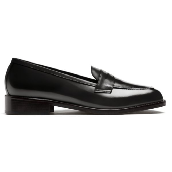 Black Calf Penny Loafer