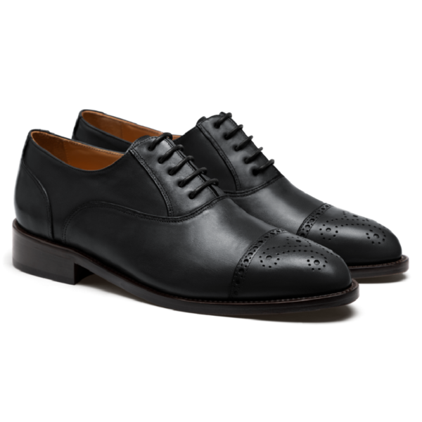 Black Cap Toe Brogue - Image 2