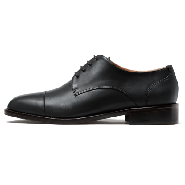 Black Cap Toe Derby - Image 3