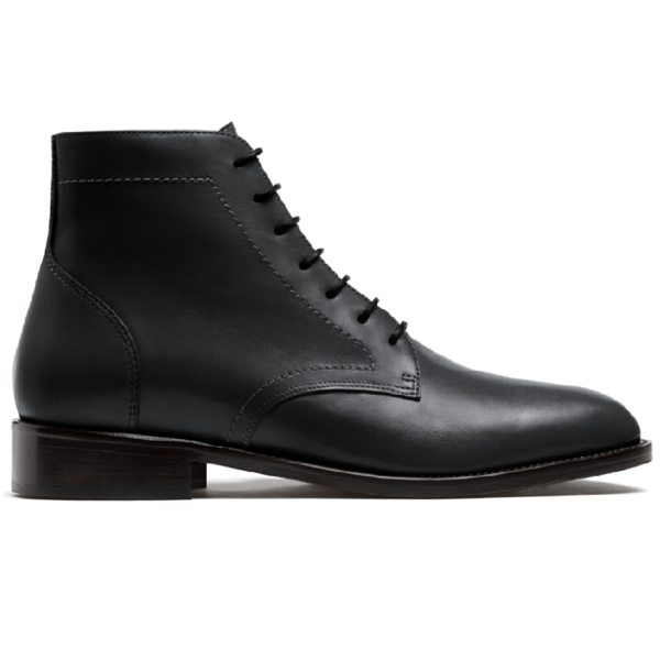 Black Laceup Boot