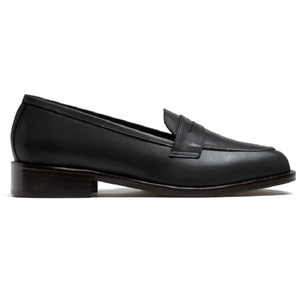 Black Penny Loafer