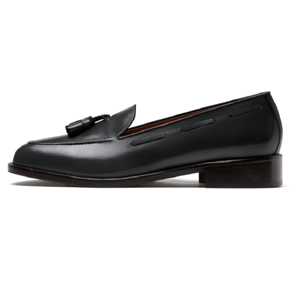 Black Tassel Loafer - Image 3