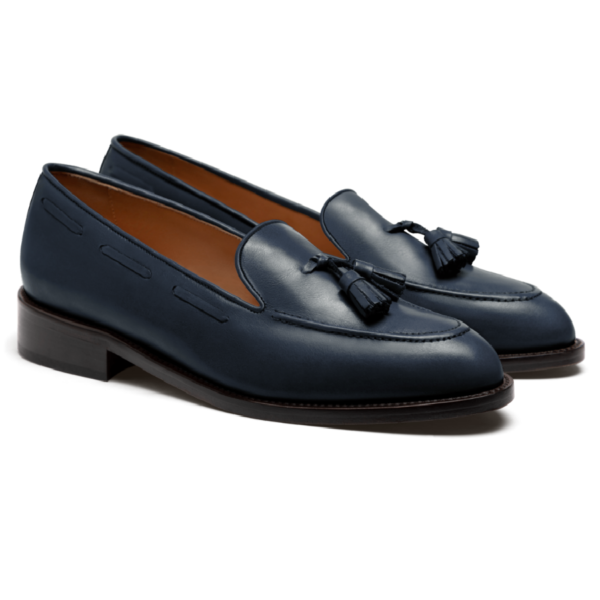 Blue Tassel Loafer - Image 2