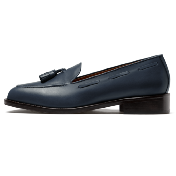 Blue Tassel Loafer - Image 3