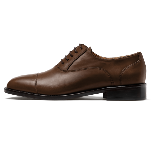 Brown Cap Toe Oxford - Image 3