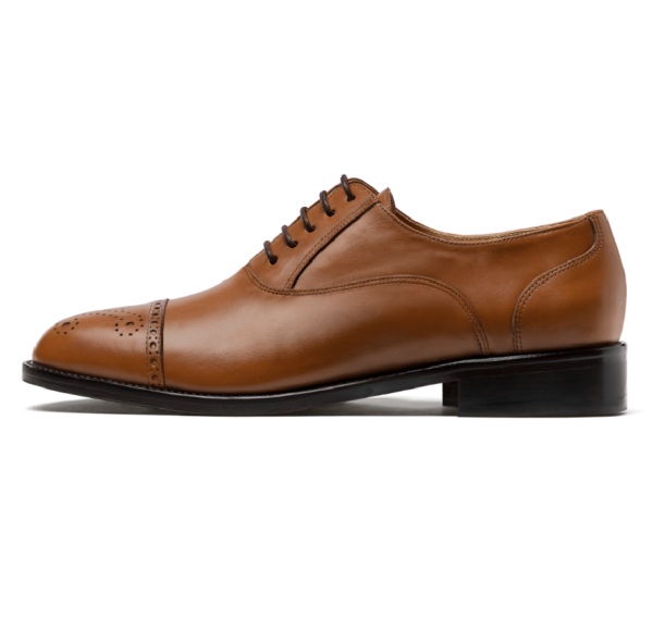 Tan Cap Toe Brogue - Image 3