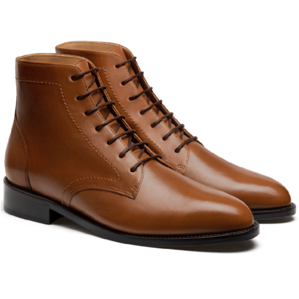 Tan LaceUp Boot - Image 2