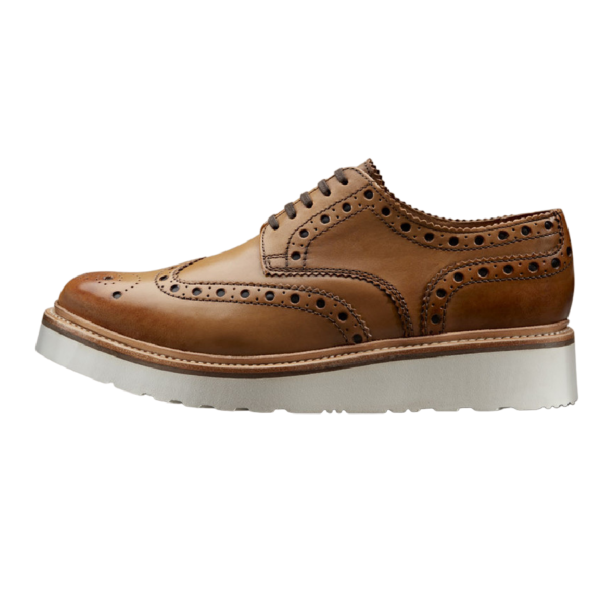 Tan Semi Casual Brogue - Image 3
