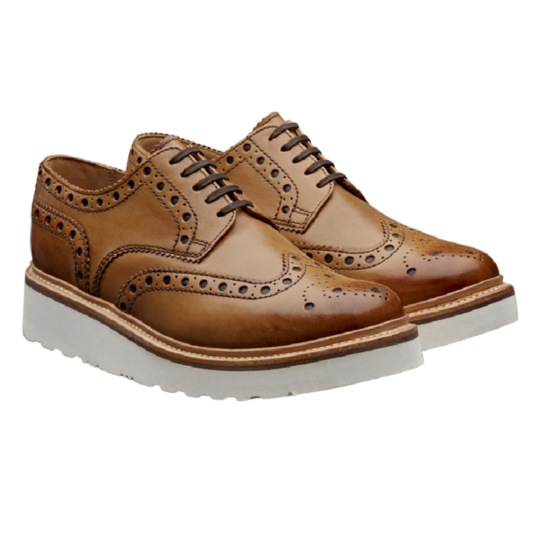 Tan Semi Casual Brogue - Image 2