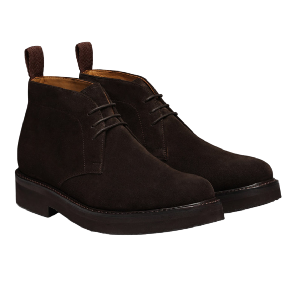 Brown Suede Semi Casual Chukka Boot - Image 2