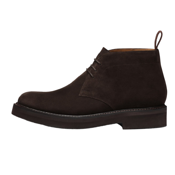 Brown Suede Semi Casual Chukka Boot - Image 3