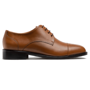 Tan Cap Toe Derby