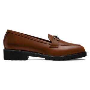 Dark Tan Semi Casual Buckle Loafer